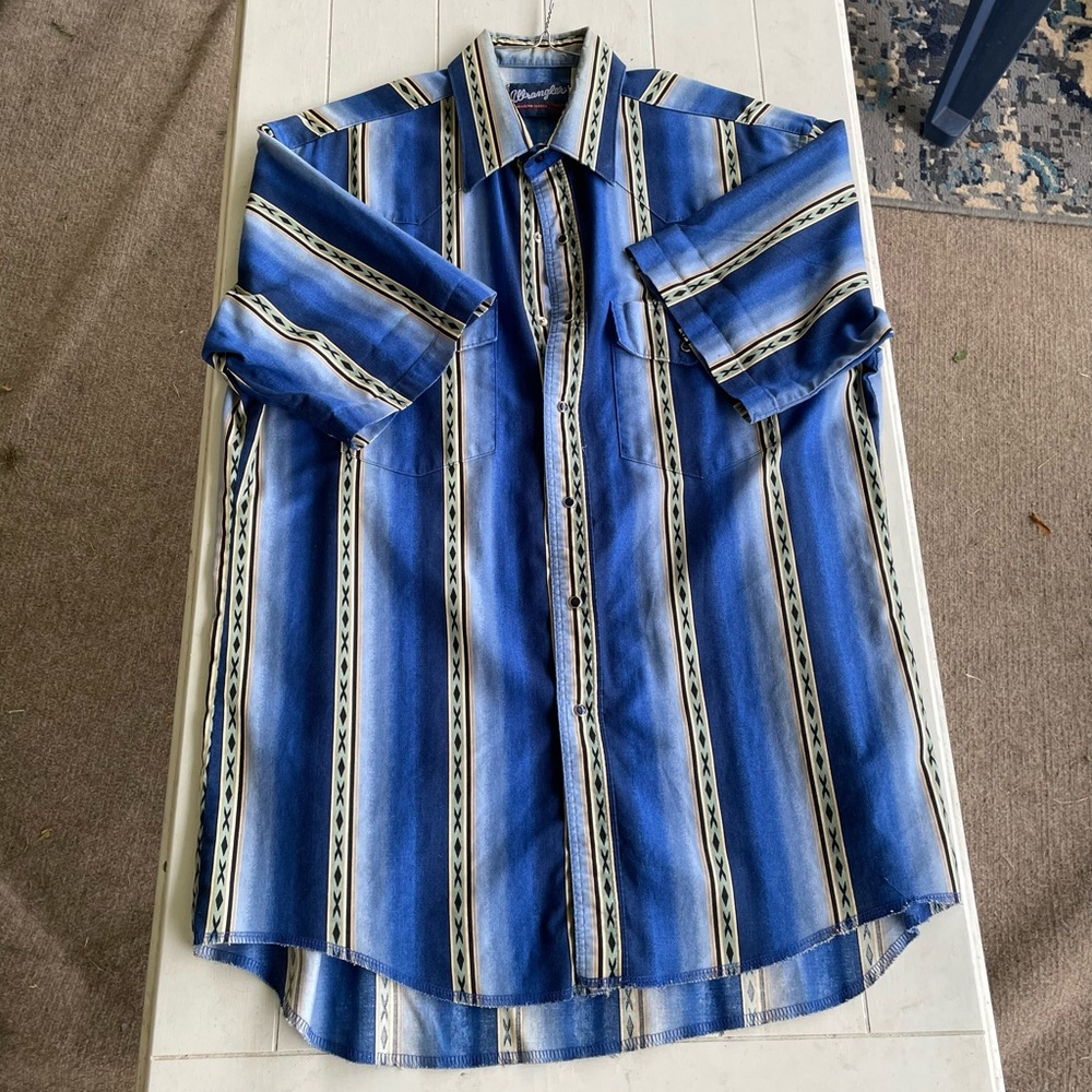Wrangler Pearl snap  Vintage